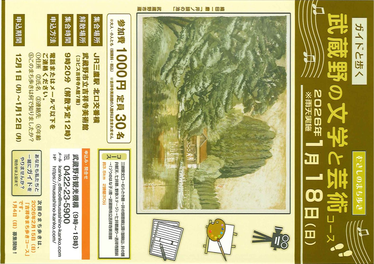 ガイドと歩くまち歩き『吉祥寺』